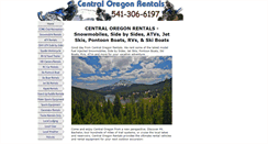 Desktop Screenshot of central-oregon-rentals.com